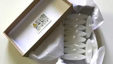 Boîte de 10 bougies